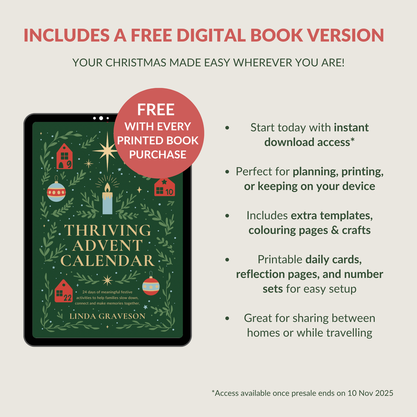 The Thriving Advent Calendar Book