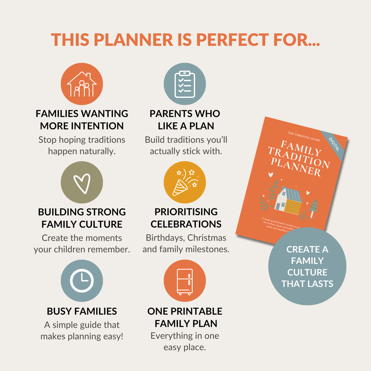 Family Tradition Planner