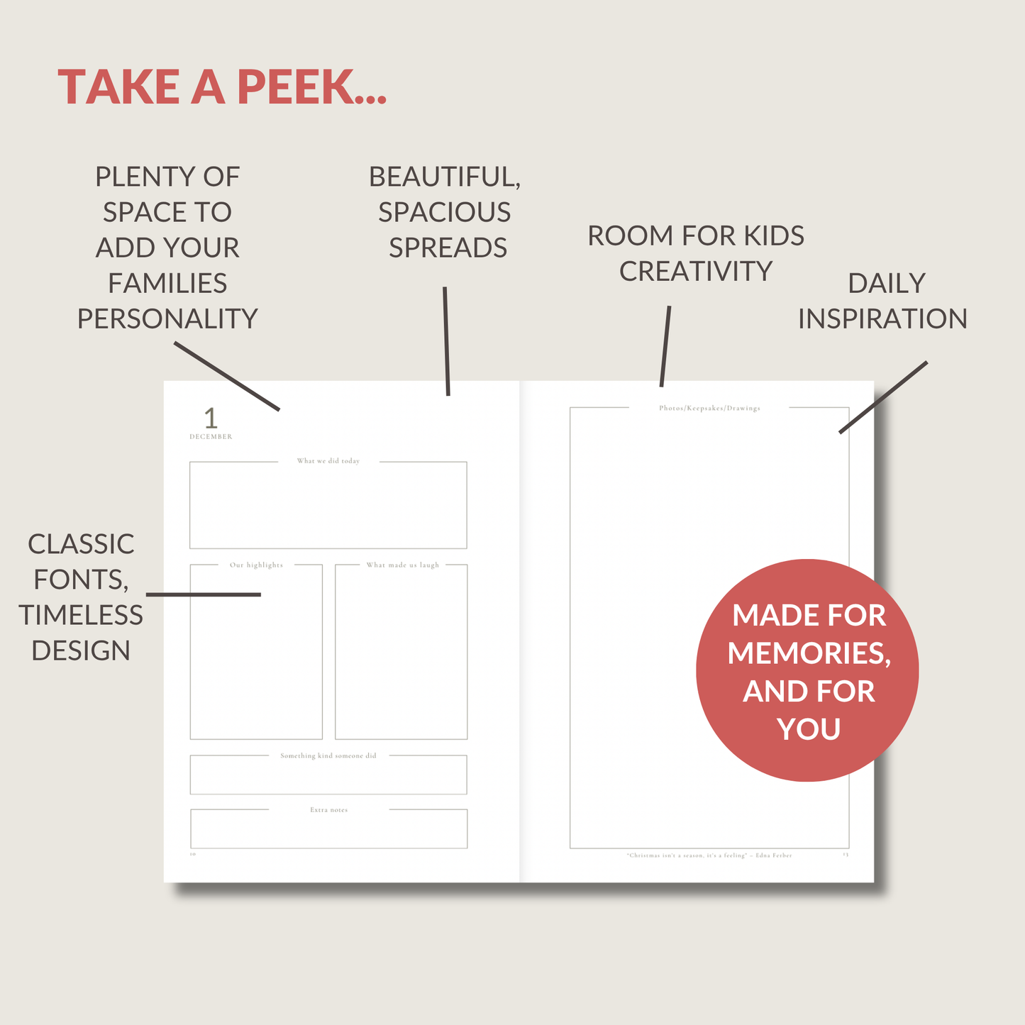 Our Christmas 2025 Journal