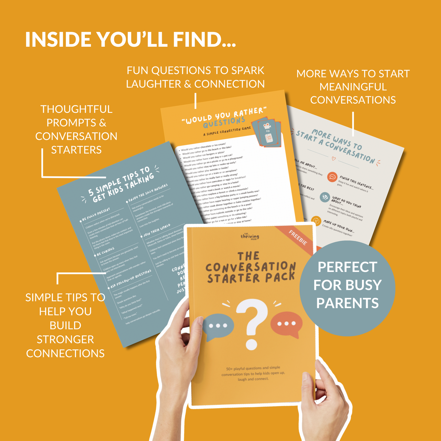 Conversation Starter Pack (FREE PDF)