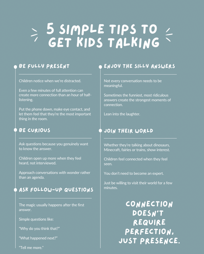 5 Simple Tips to Get Kids Talking