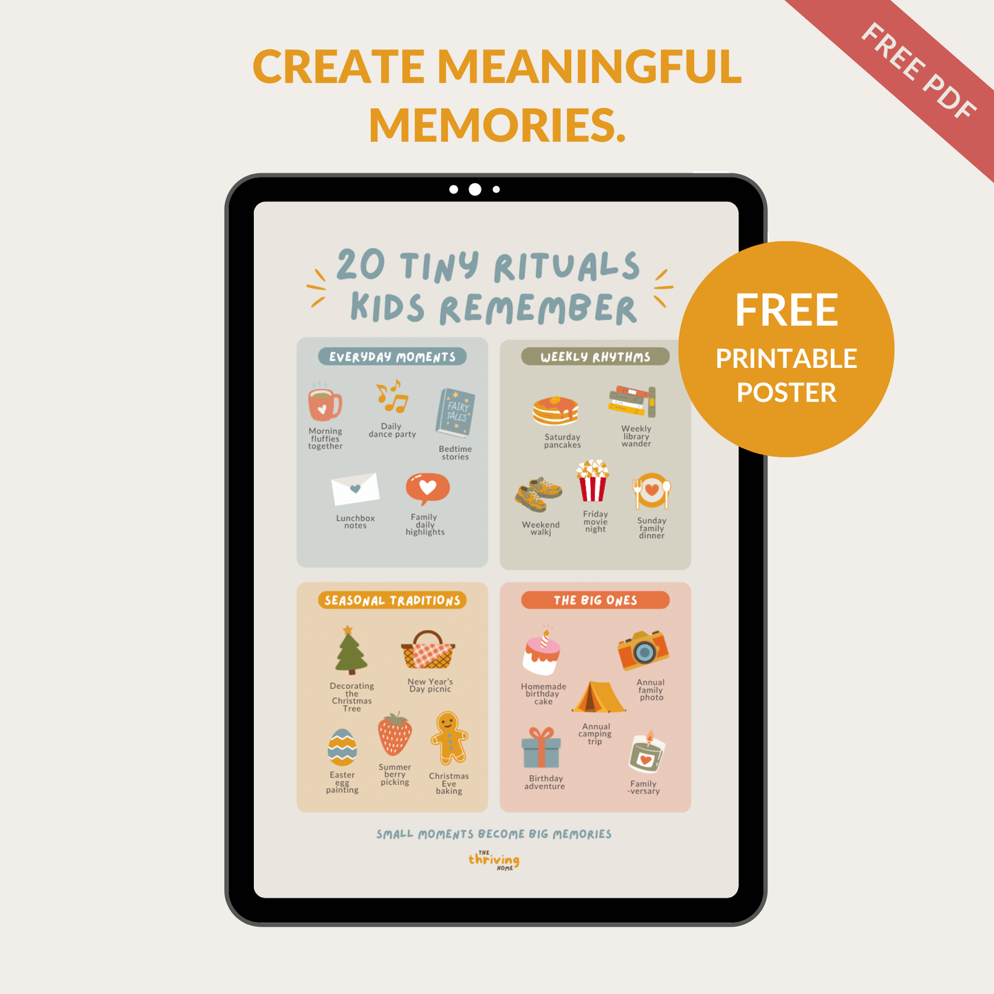 Tiny Rituals Kids Remember (FREE PDF)